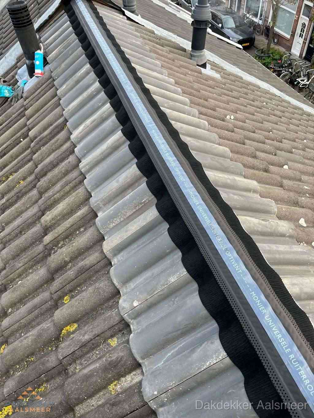 Dakrenovatie plat dak met bitumen dakbedekking in Aalsmeer
